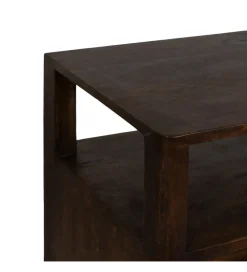 Komoda KURT 190 cm drewno mango ciemny brąz