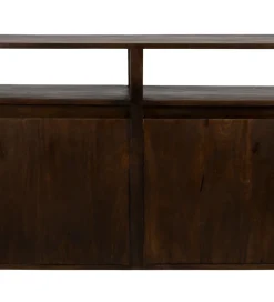 Komoda KURT 190 cm drewno mango ciemny brąz