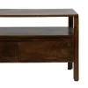 Komoda KURT 97 cm drewno mango ciemny brąz
