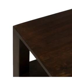 Komoda KURT 97 cm drewno mango ciemny brąz