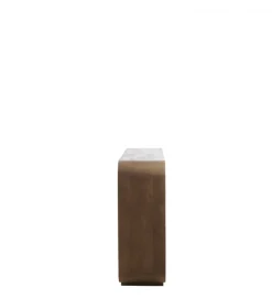 Komoda LABARE 140 cm  drewno mango brązowa