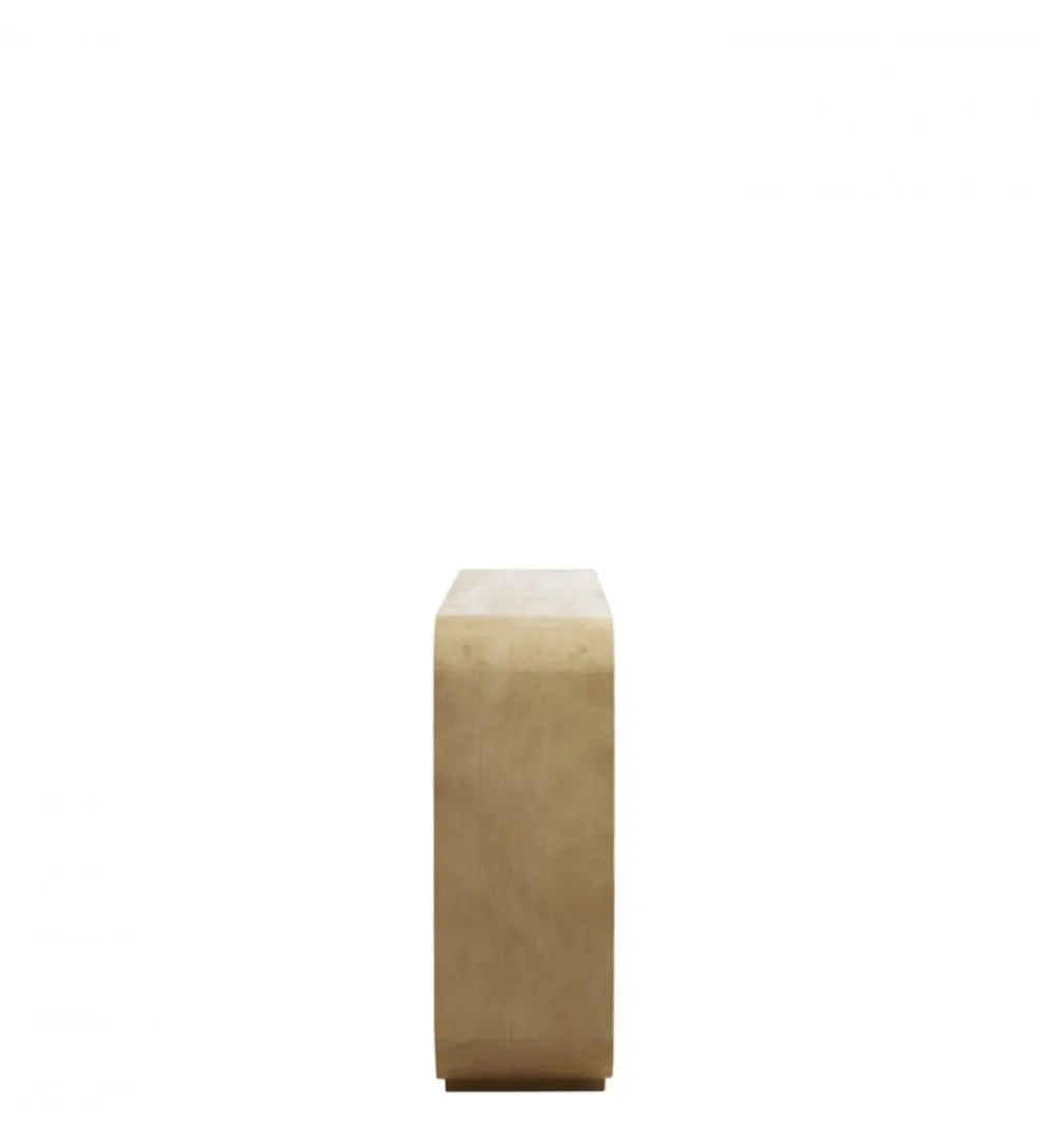 Komoda LABARE 140 cm drewno mango naturalna