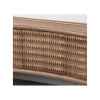 Komoda LANZZI 120 cm czarny mat/dąb artisan