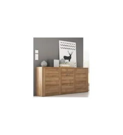 Komoda LARONA 176 Cm O Wybarwieniu dąb riviera jasny
