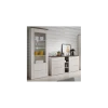 Komoda LARONA 155 cm o wybarwieniu Sonoma Trufel z kolorem Sibiu Larche