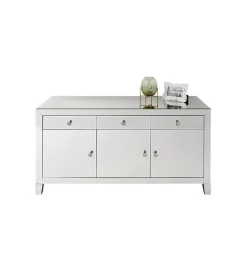 Komoda lustrzana Luxury  140 cm transparentna