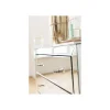 Komoda LUXURY 91 cm transparentna