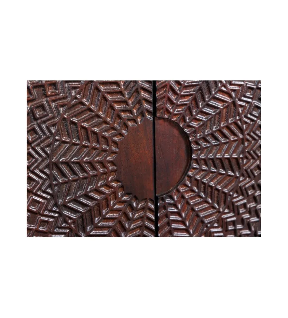 Komoda Madline Mandala 160 cm drewno Mango