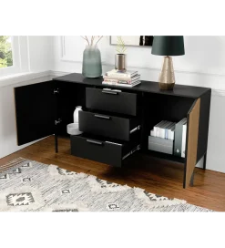 Komoda MEORATI 150 cm w optyce dąb artisan