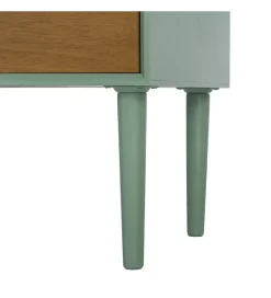 Komoda MESTARONY 75 cm naturalna zielona