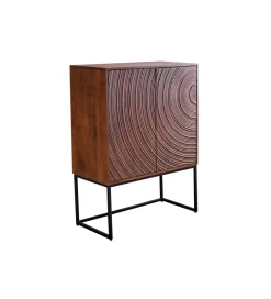 Komoda METRASNO 90 cm drewno mango