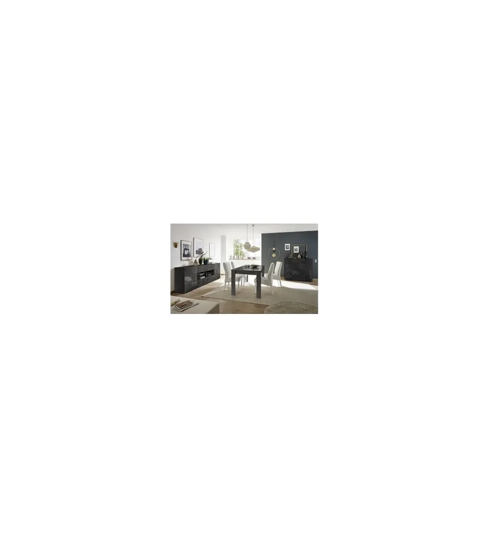 Komoda MIRO 240 cm antracyt