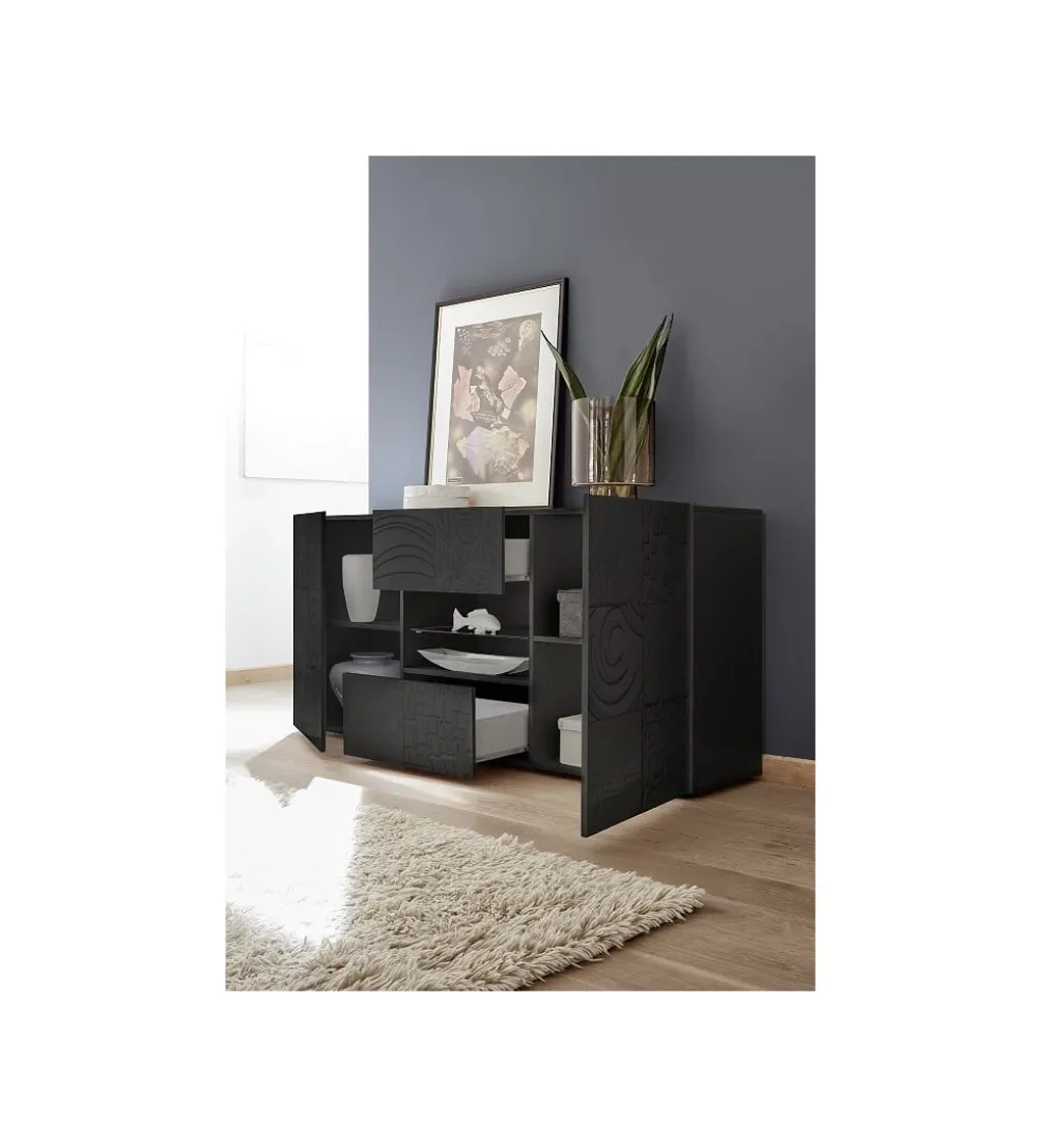 Komoda MIRO 180 cm antracyt