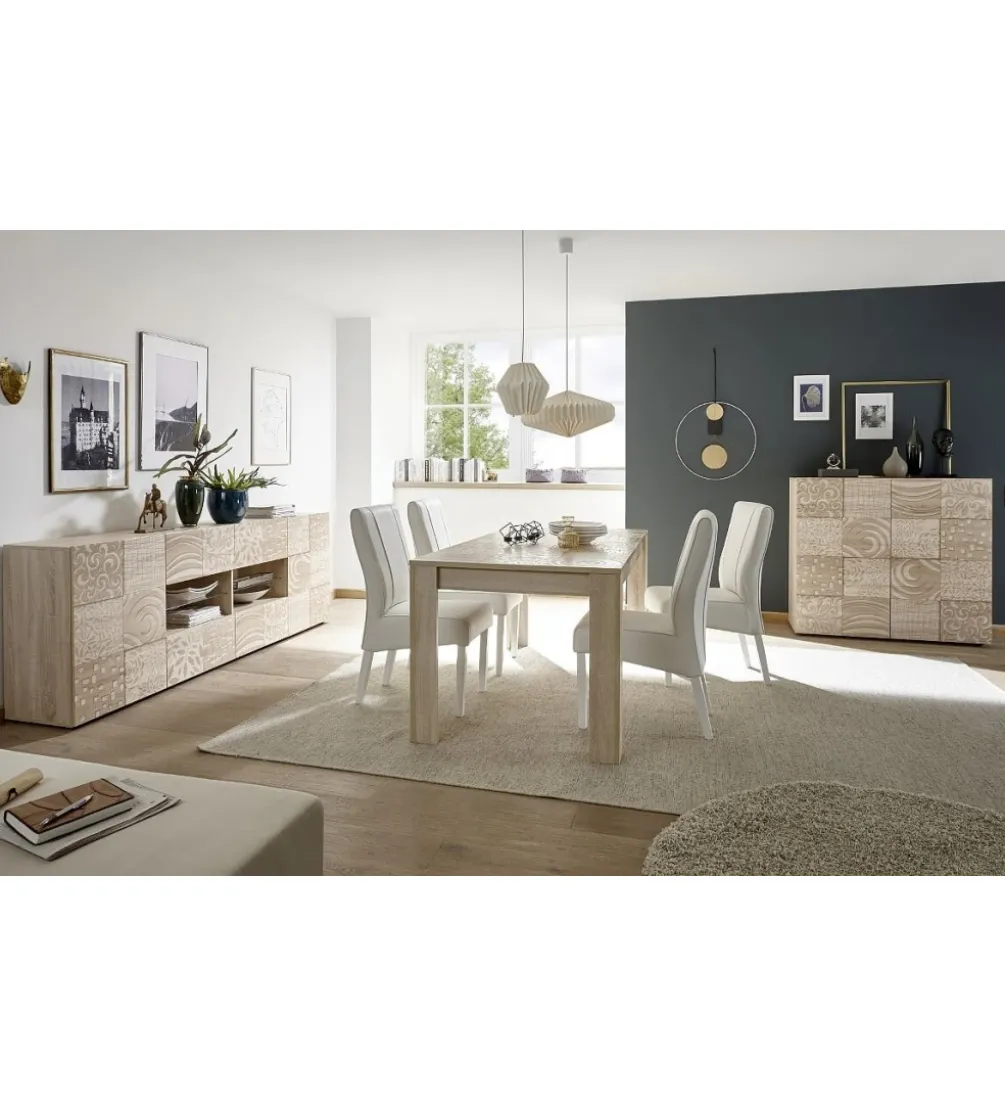 Komoda MIRO 240 cm dąb sonoma