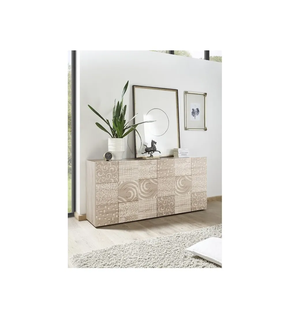 Komoda MIRO 180 cm dąb sonoma