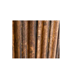 Komoda NAGOJA 160 cm drewno mango brąz