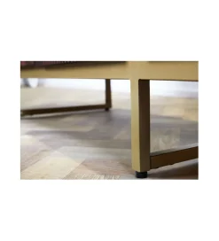 Komoda NAGOJA 160 cm drewno mango brąz