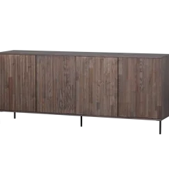 Komoda NEW GRAVURE 200 cm drewno jesion