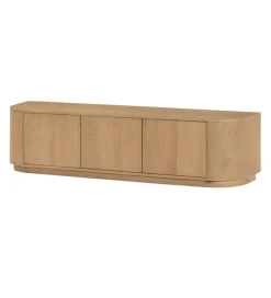 Komoda NOVERO 180 cm drewno dębowe