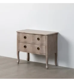 Komoda OMUT 80 cm drewno jodła jasnobrązowy