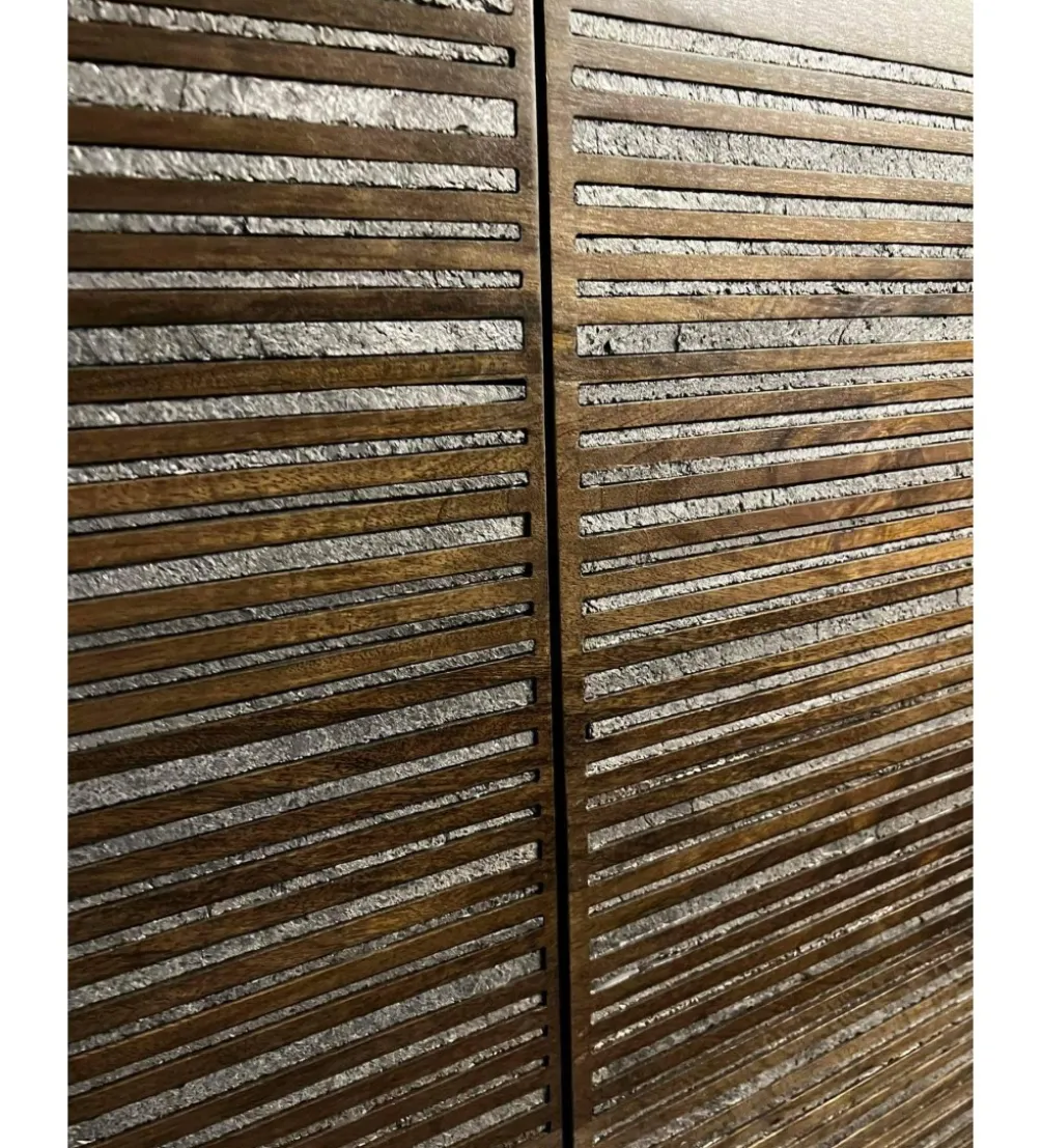 Komoda ONYXE 177 cm drewno mango