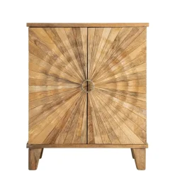 Komoda PESAMIZ 110 cm drewno mango