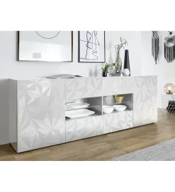 Komoda PRISMA 240 Cm Biała