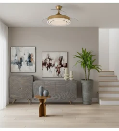 Komoda QUTINESKA 110 cm drewno mango szara