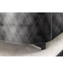 Komoda REFLECTION 150 cm efekt 3D marmur antracyt