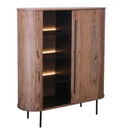 Komoda REGO 118 cm drewno akacja