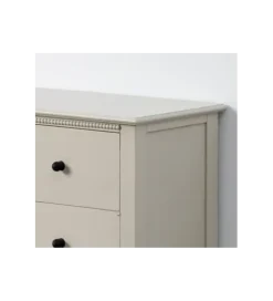 Komoda REID 75 cm jasnoszara