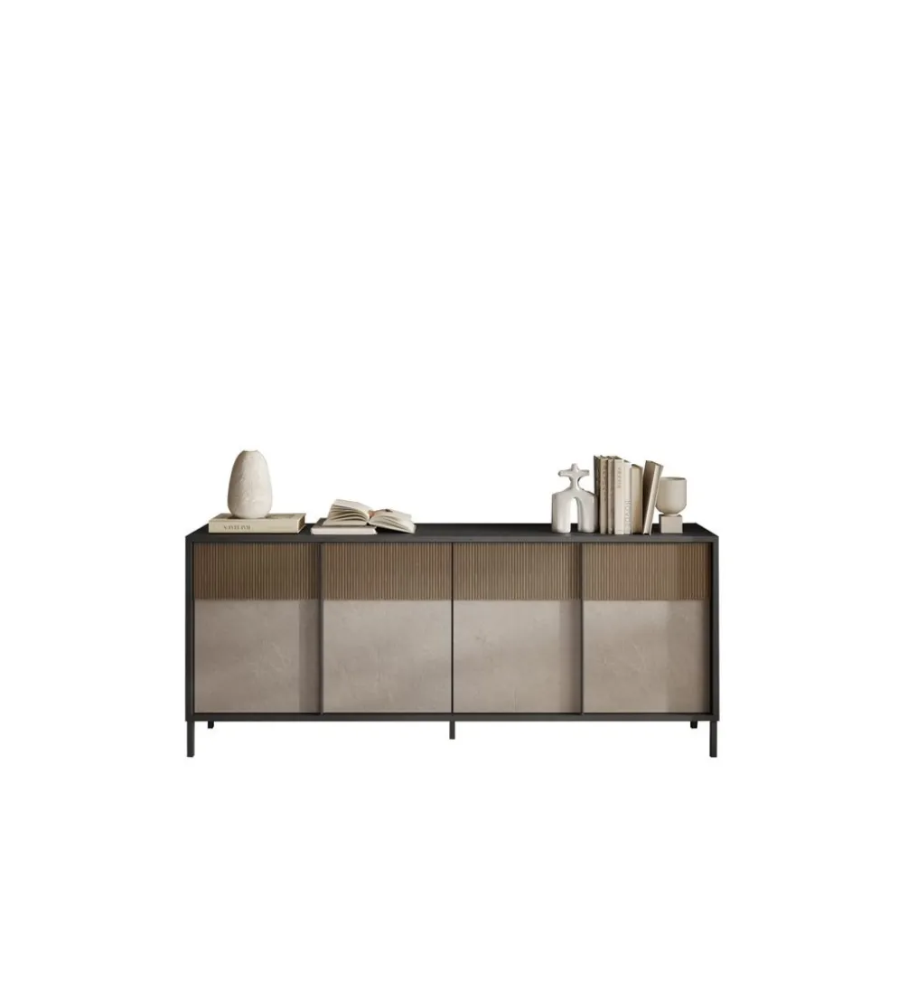 Komoda REYEZ 80 cm czarna