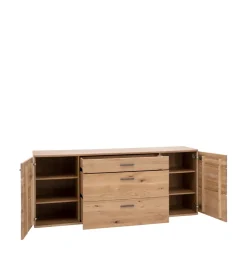 Komoda SALVADOR 180 cm w optyce dębu naturalny