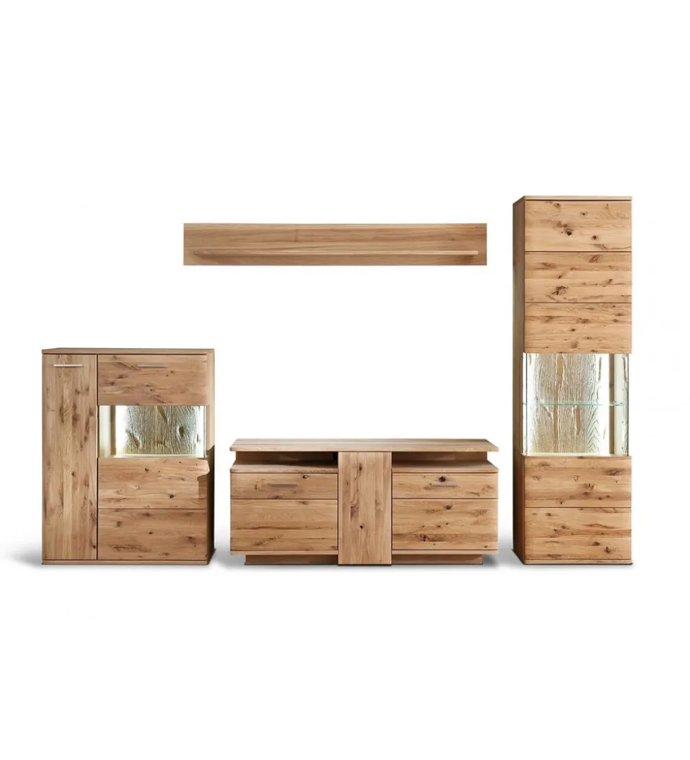 Komoda SANTORI 90 cm dębowa