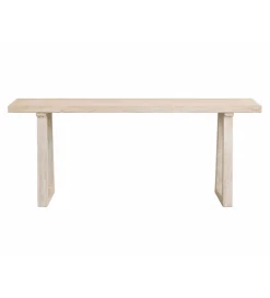 Komoda SARMUTO 210 cm drewno saur bielona