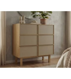 Komoda SINCLAIR 95 cm naturalna