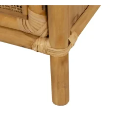 Komoda SIZA 97 cm ratan naturalny