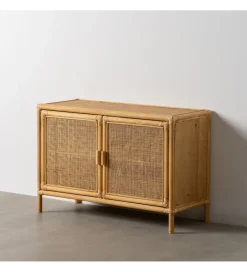 Komoda SIZA 97 cm ratan naturalny