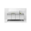Komoda SORAN 160 cm transparentna