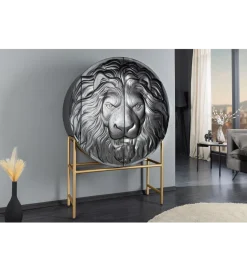 Komoda TIGR 140 cm drewno mango Czarna
