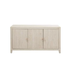 Komoda TRAVERTINO 140 x 77 cm naturalny beżowy