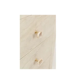 Komoda TRAVERTINO 49 x 110 cm naturalny beżowy