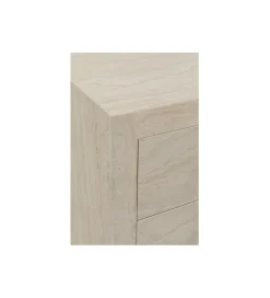 Komoda TRAVERTINO 49 x 110 cm naturalny beżowy