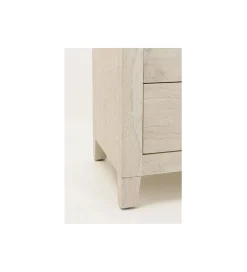 Komoda TRAVERTINO 91 x 74 cm naturalna beżowa
