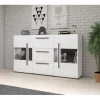 Komoda TULSA 180 cm biała
