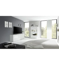 Komoda TV BASIC 210 cm biała