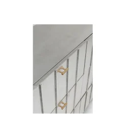 Komoda VENICE LIVE 106 cm srebrna