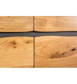 Komoda VIVENTE Living Edge 160 cm drewno dąb dziki
