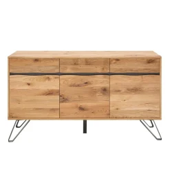 Komoda VIVENTE Living Edge 160 cm drewno dąb dziki