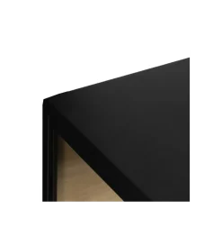 Komoda Witryna NEGRO 150 cm czarna